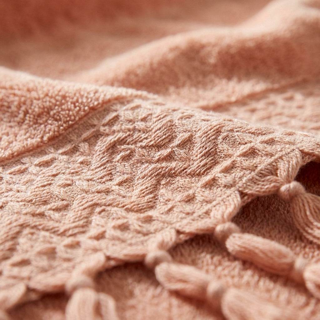 Linoa Everyday Makhmal — Blush Pink, draped