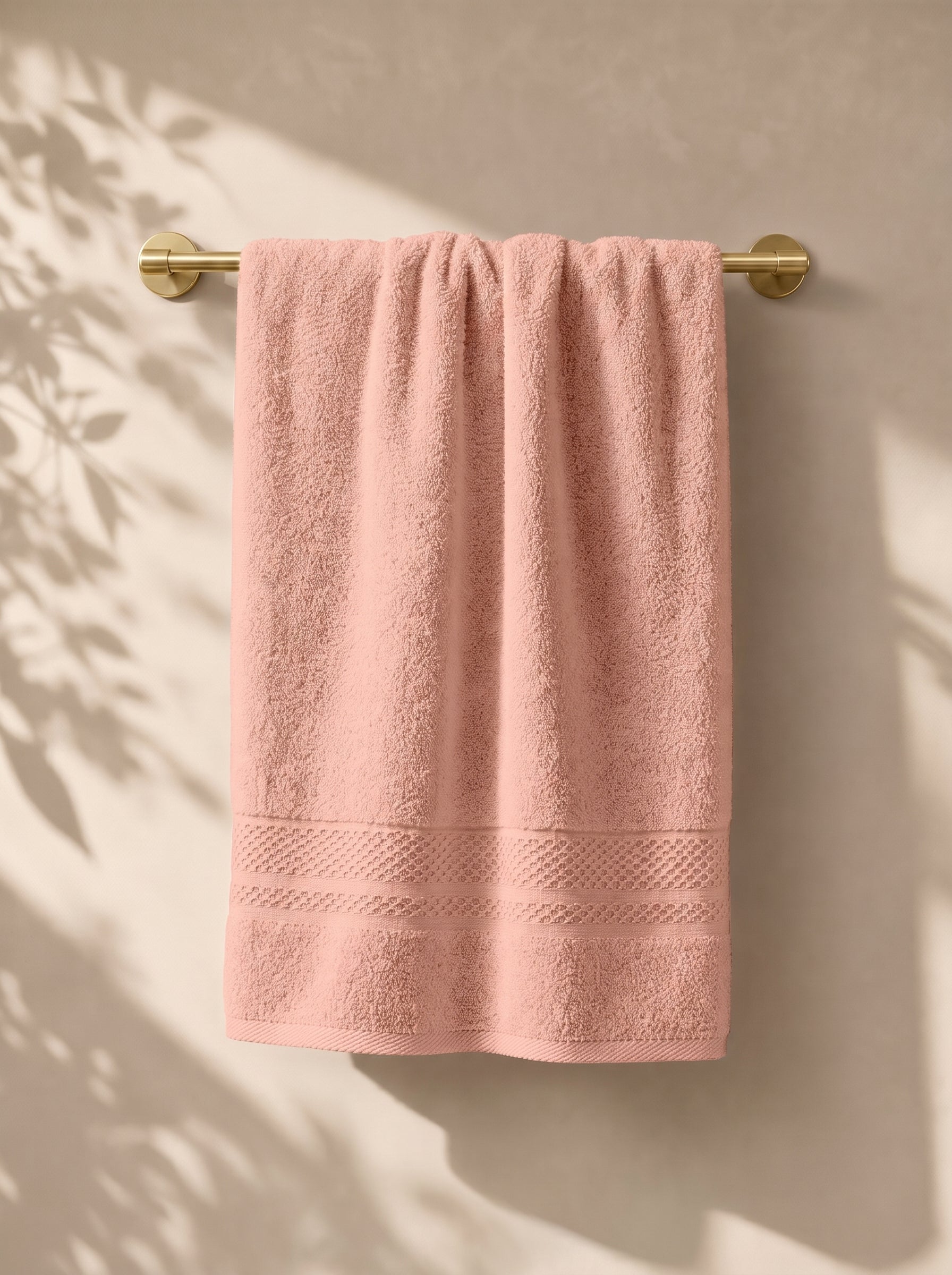 Naeem 550 bath towel, Blush Pink