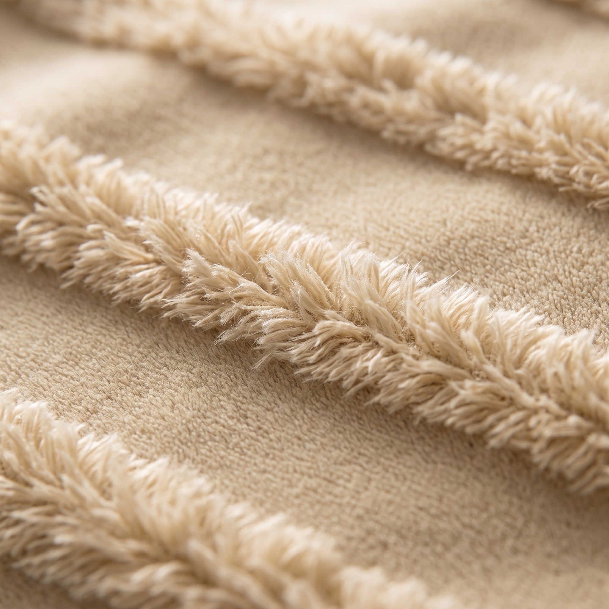 Linoa Naem+ Spa sand towel macro, tufted stripe weave