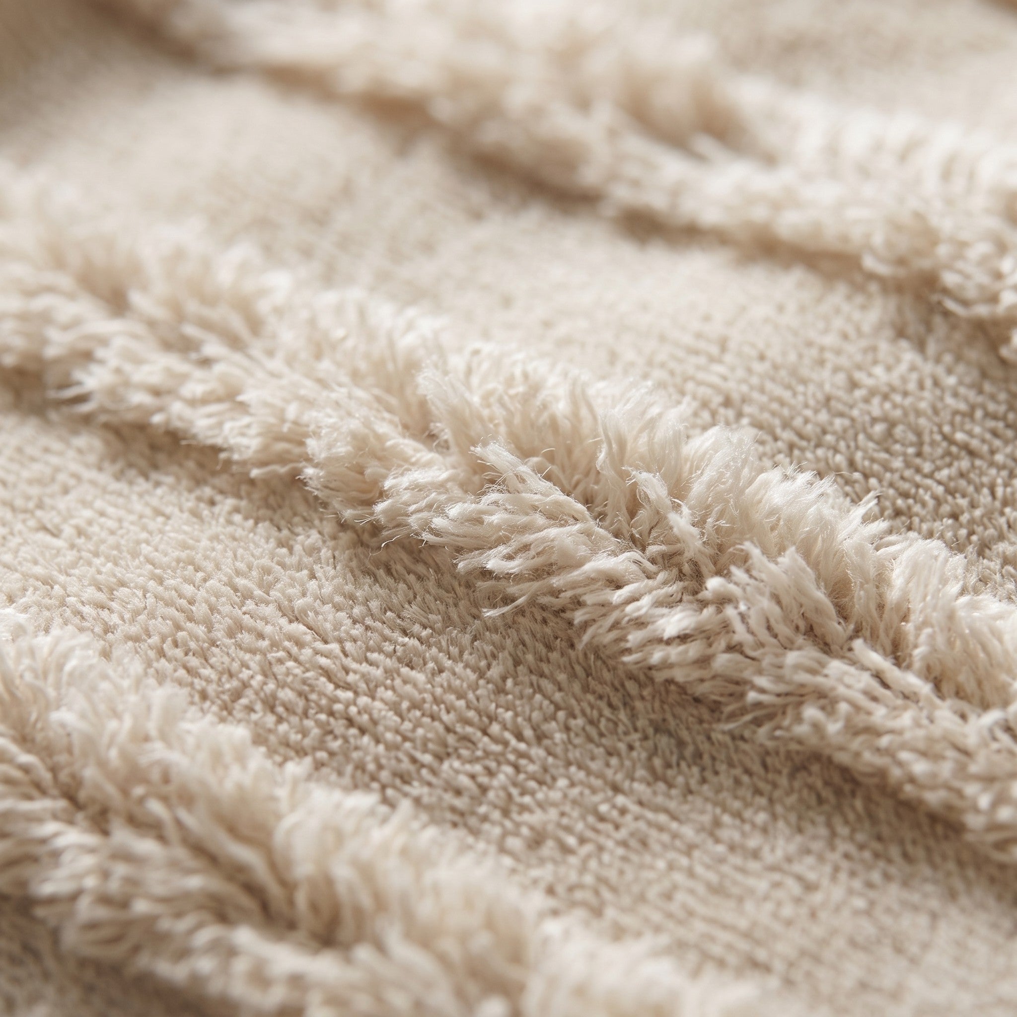 Linoa Naem+ Spa grey towel macro, tufted stripe weave