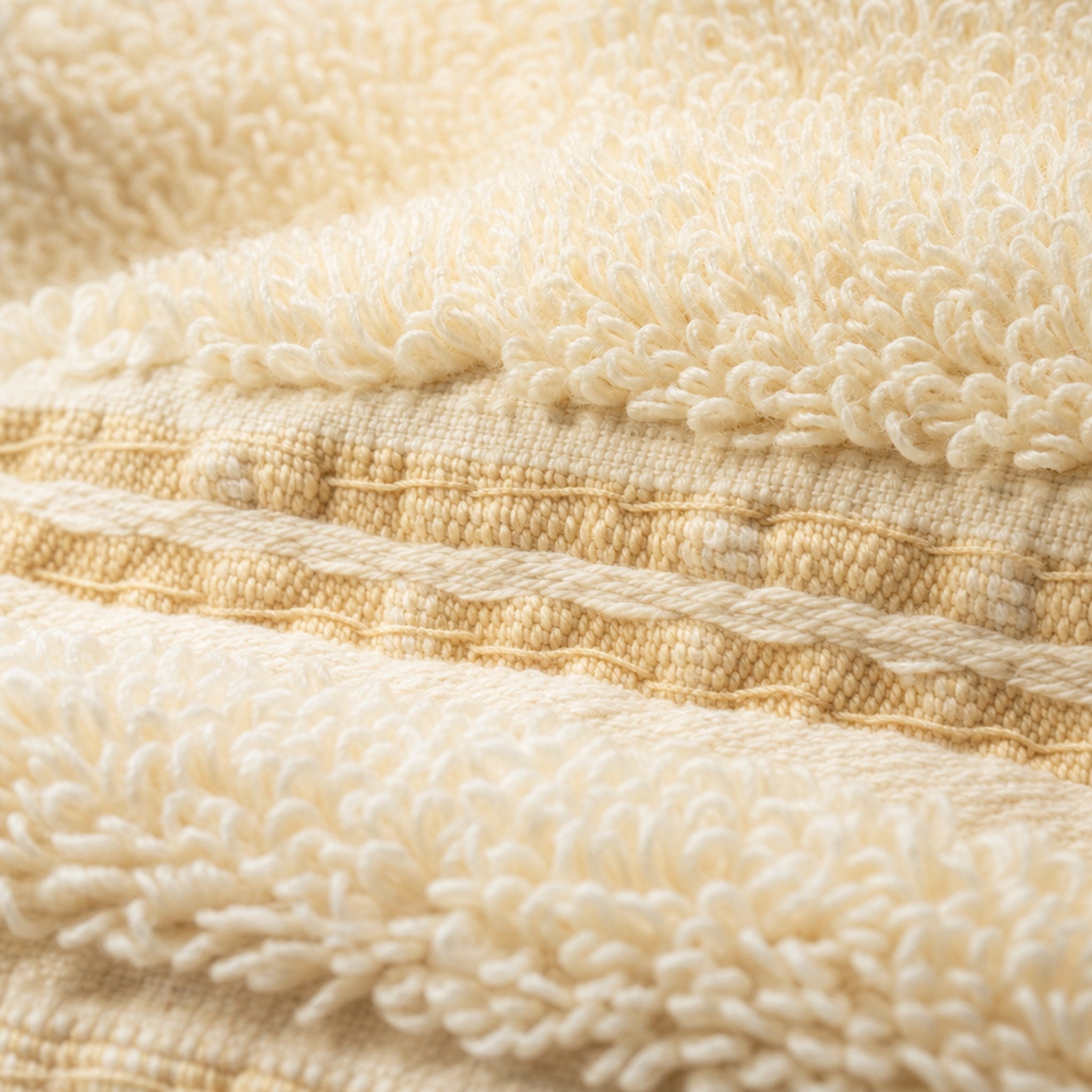 Linoa Majlis Sahb — weave macro — Off-white