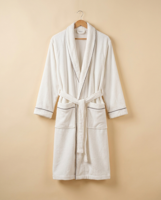 Linoa Robe Elegance — White