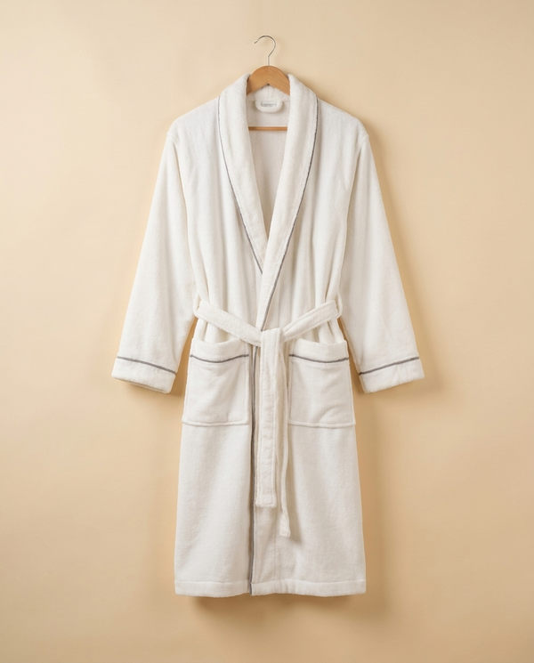 Linoa Robe · Elegance White