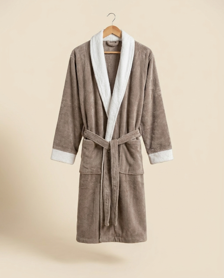Linoa Robe Lusan — Coffee