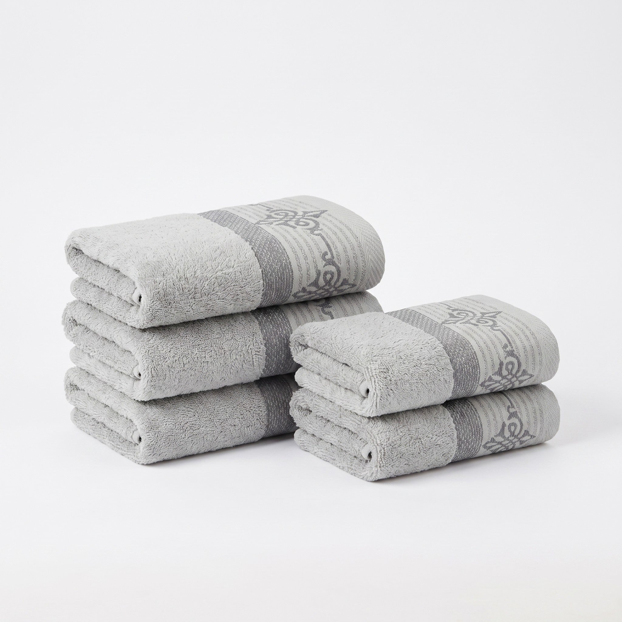 Linoa Gym Raha towel set — Grey — catalog