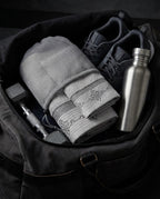 Linoa Gym Raha towel set — Grey — gym bag