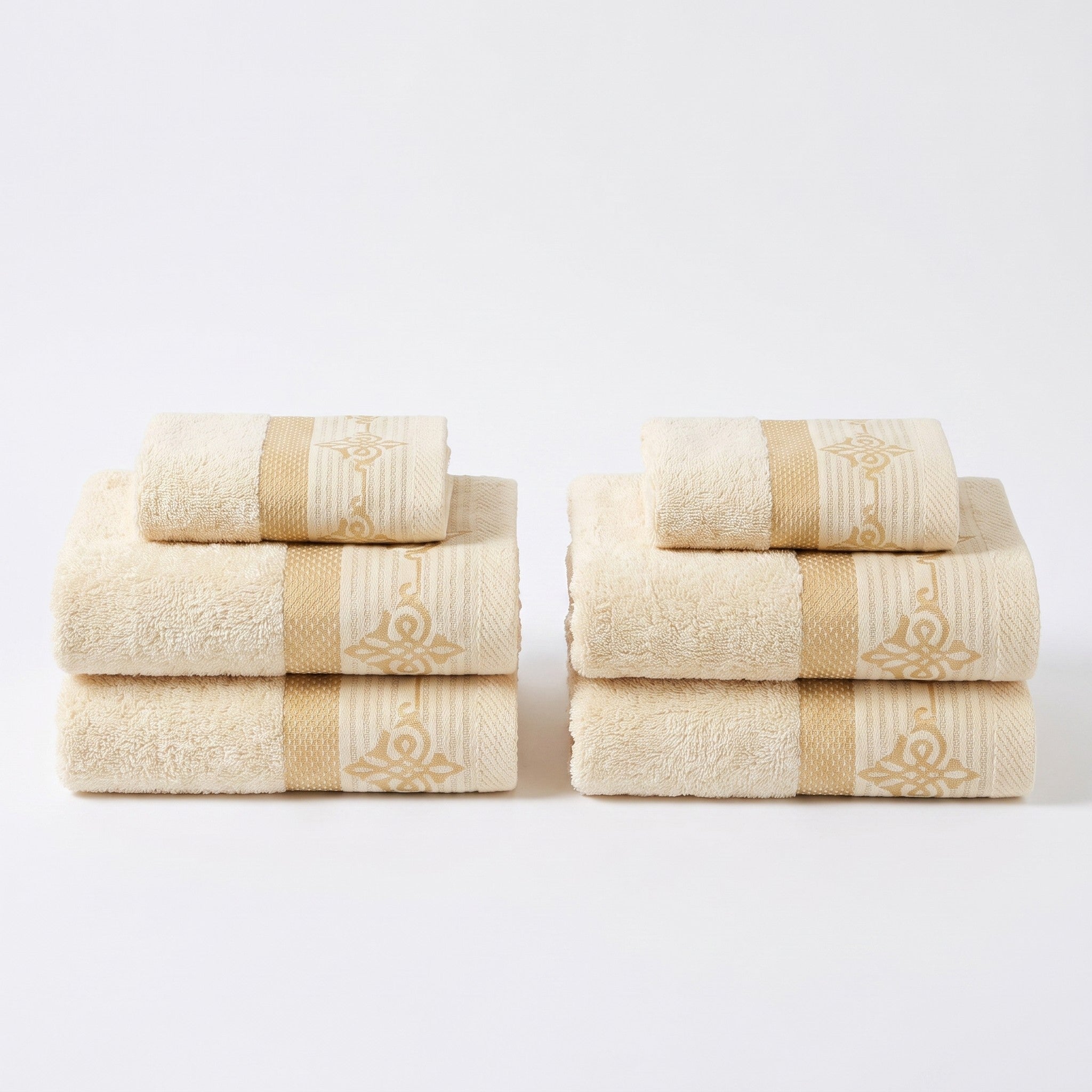 Linoa Gym Raha towel set — Off-white — catalog