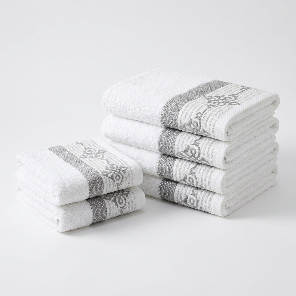 Linoa Gym Raha towel set — White — catalog