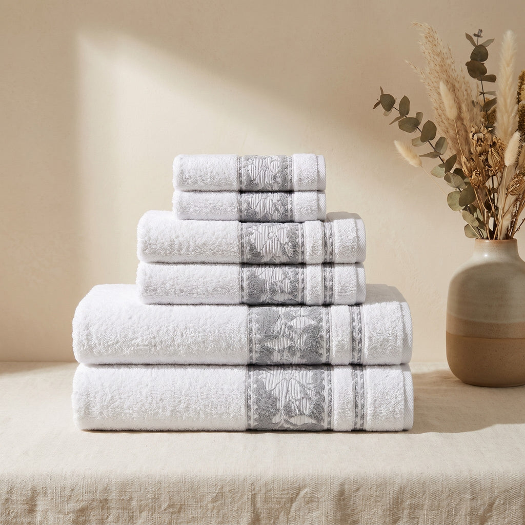 Linoa Signature Sahb towel set — White