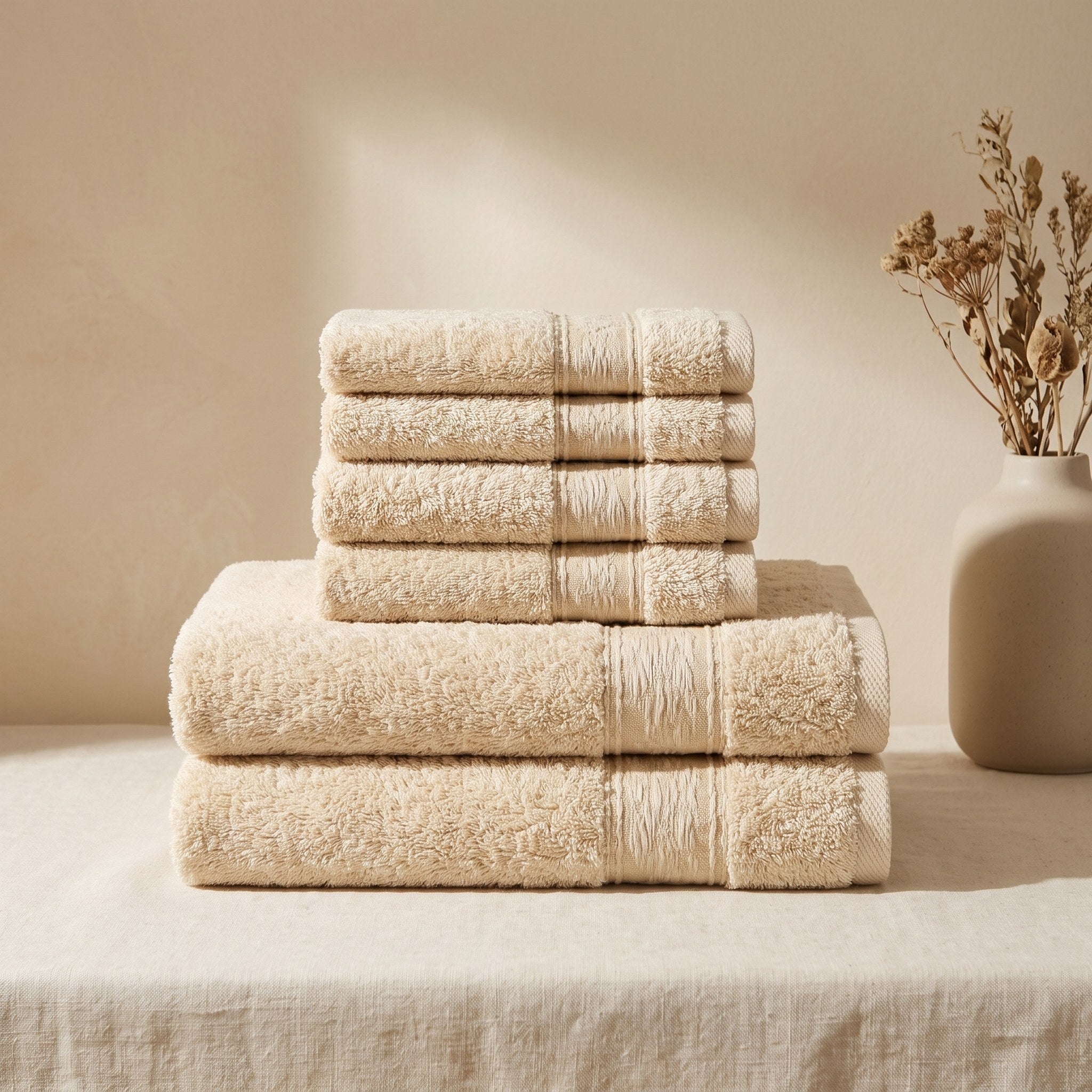 Linoa Spa Ritual Sahb 650 GSM set — Off-white