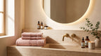 Linoa Spa Ritual — vanity scene (Pink)