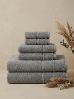 Linoa Signature Set · Naem+ 650 in Grey, 6-piece folded stack